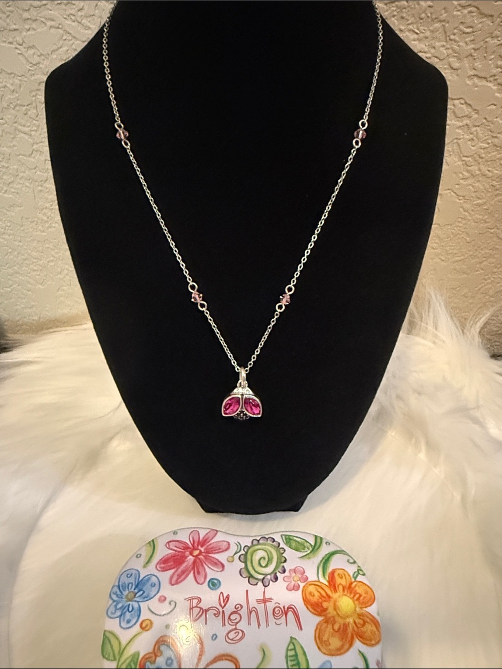 💕🐞💕Brighton RARE Lucky Ladybug Necklace NWT